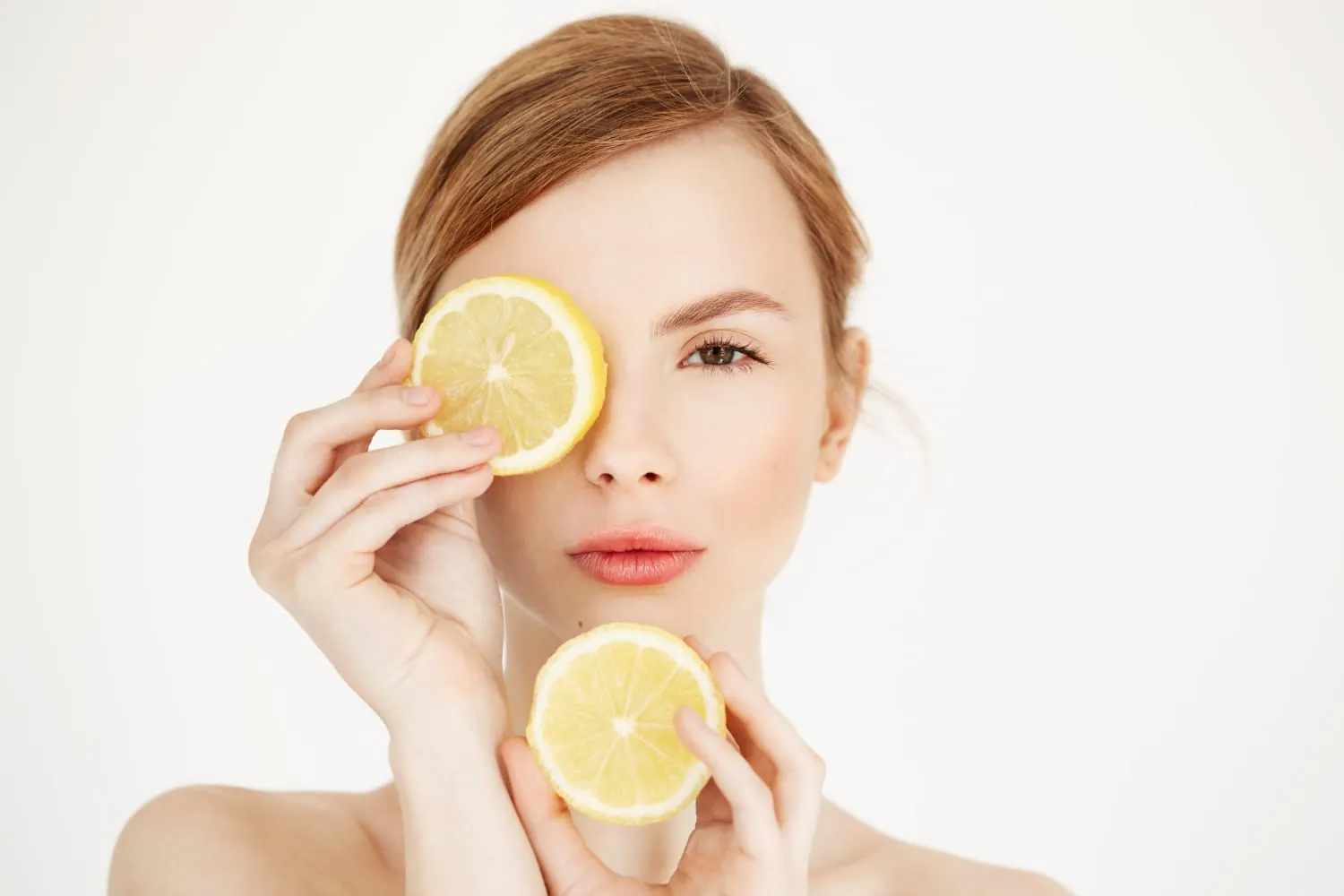 frau mit frischer haut nach botox facial